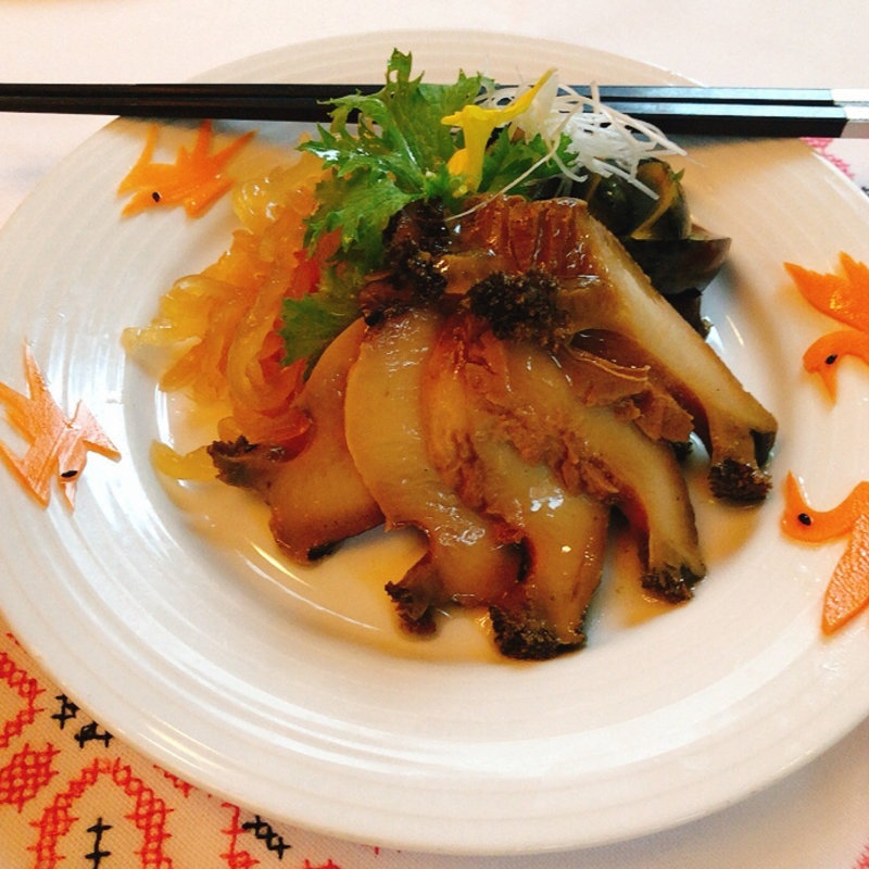 クラゲの冷菜 鮑(赤坂 維新號 本店)