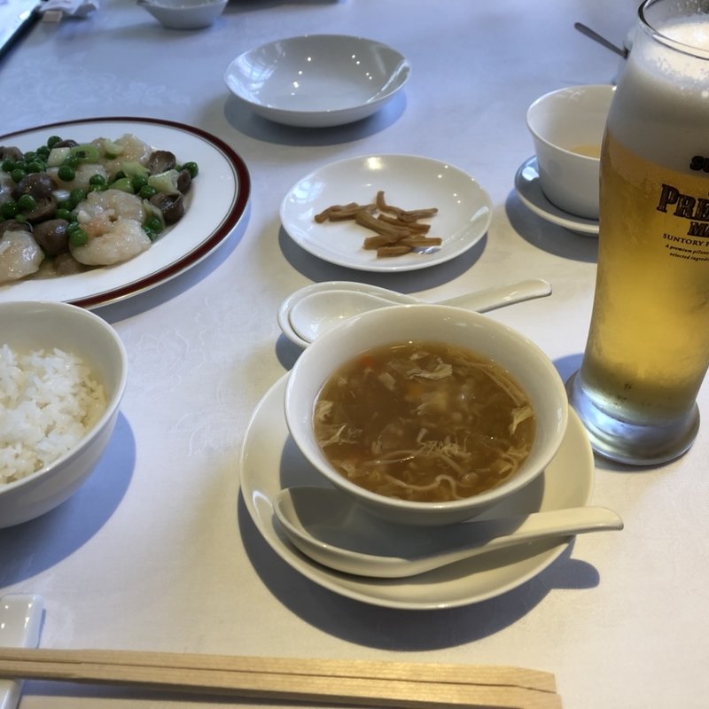 青豆蝦仁(中国新橋亭 新館)