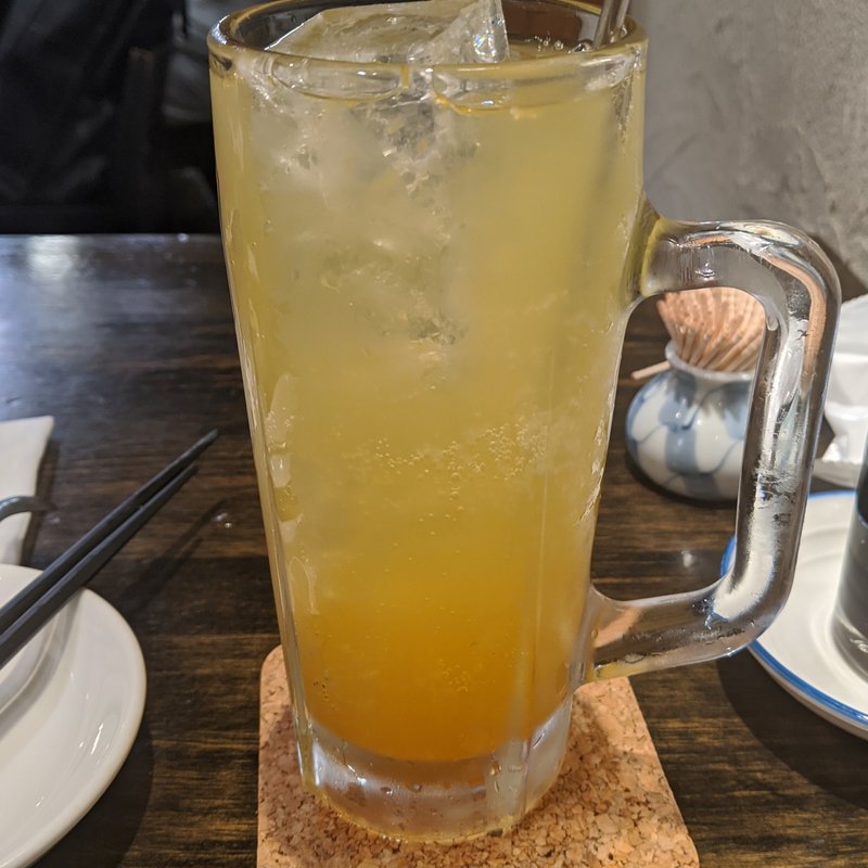 温州みかんサワー(川合鮮魚店)