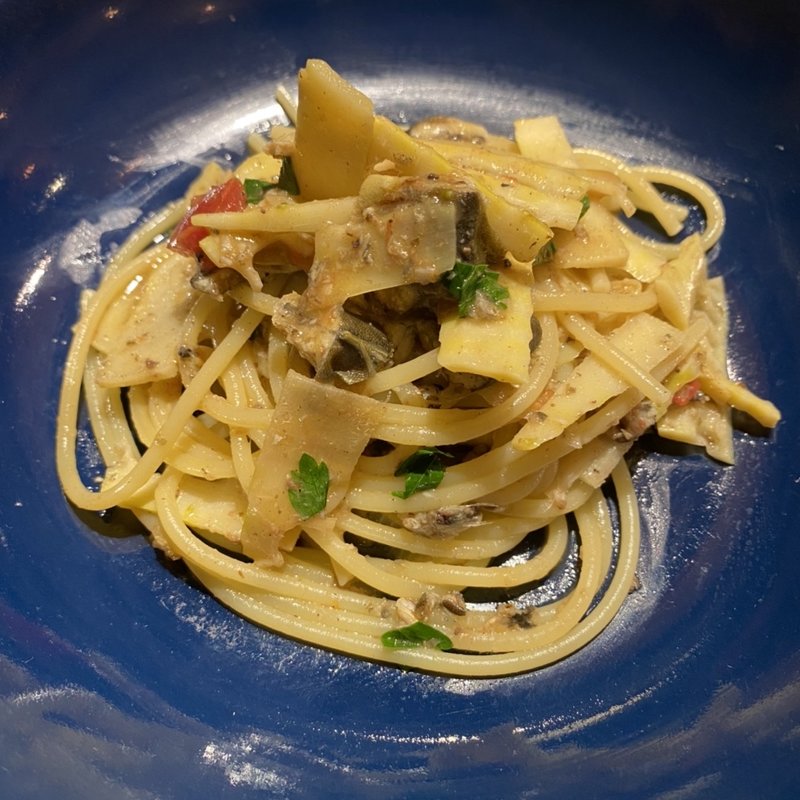 稚鮎のスパゲティ(ALTRO!)