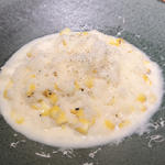 焼きとうもろこしと水牛モツァレラチーズのクリームリゾット（ランチA）(MIZO)
