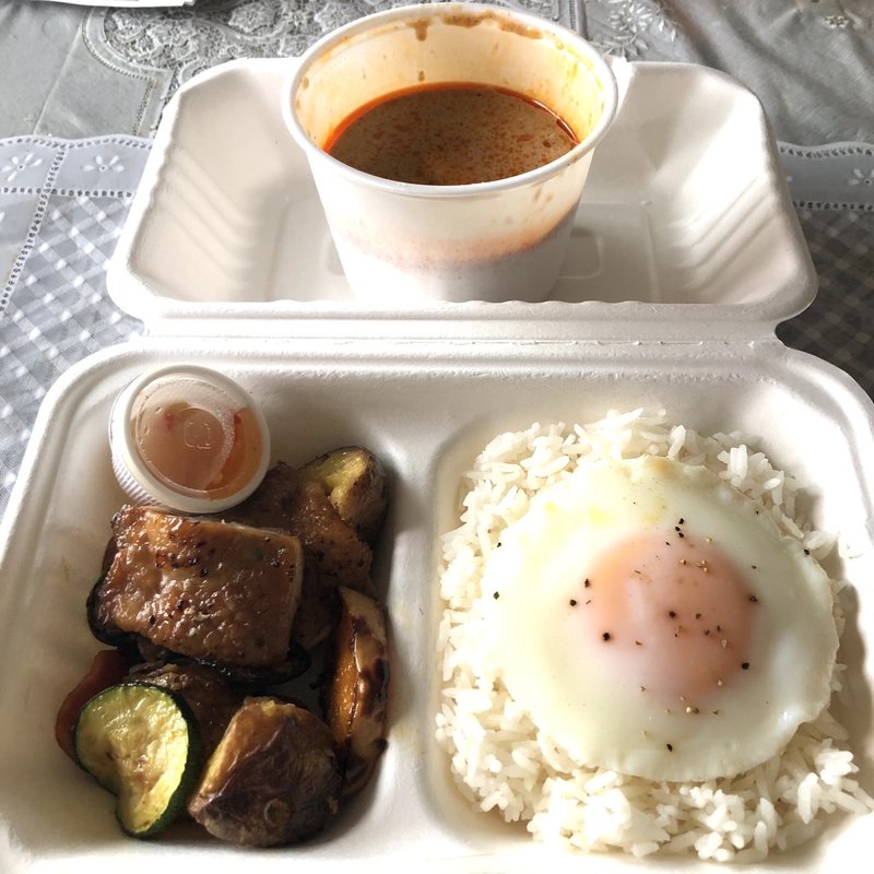 デリプレート2品(ガパオキッチン CIAL横浜店)