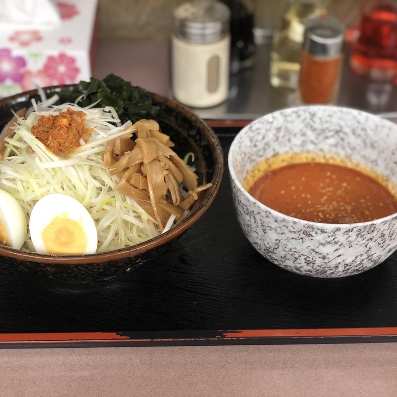 冷やしタンタンメン(くるまやラーメン 栃木石橋店 )