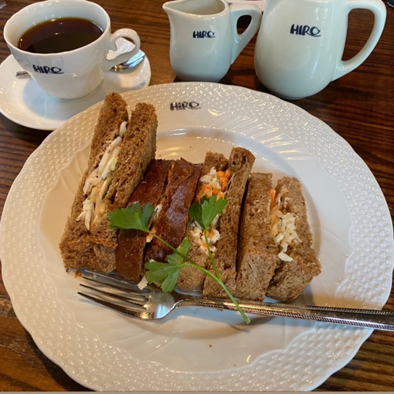 野菜サンド(ヒロコーヒー 西宮北口店)