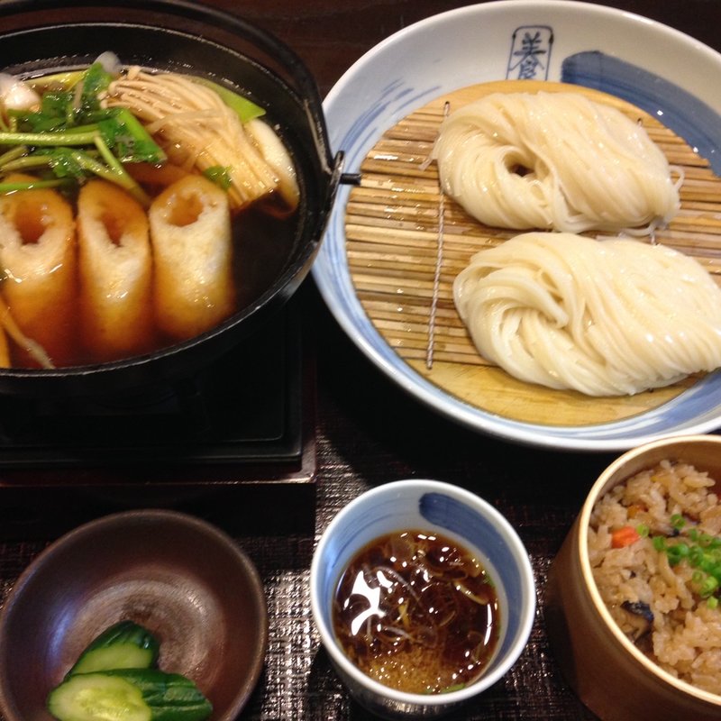きりたんぽ鍋つけうどん(八代目 佐藤養助)