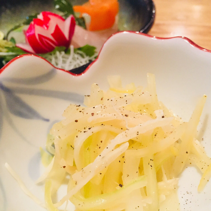 セロリとイカの和えもの(にこ庵 )