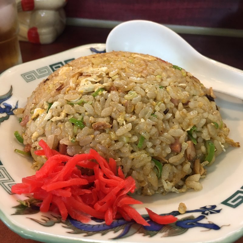 チャーハン+ラーメン(じゃりん子)