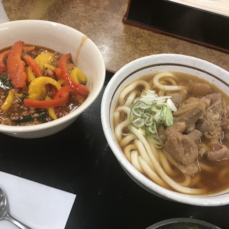 ダブル埼玉セット(山田うどん食堂 上尾小泉店 )