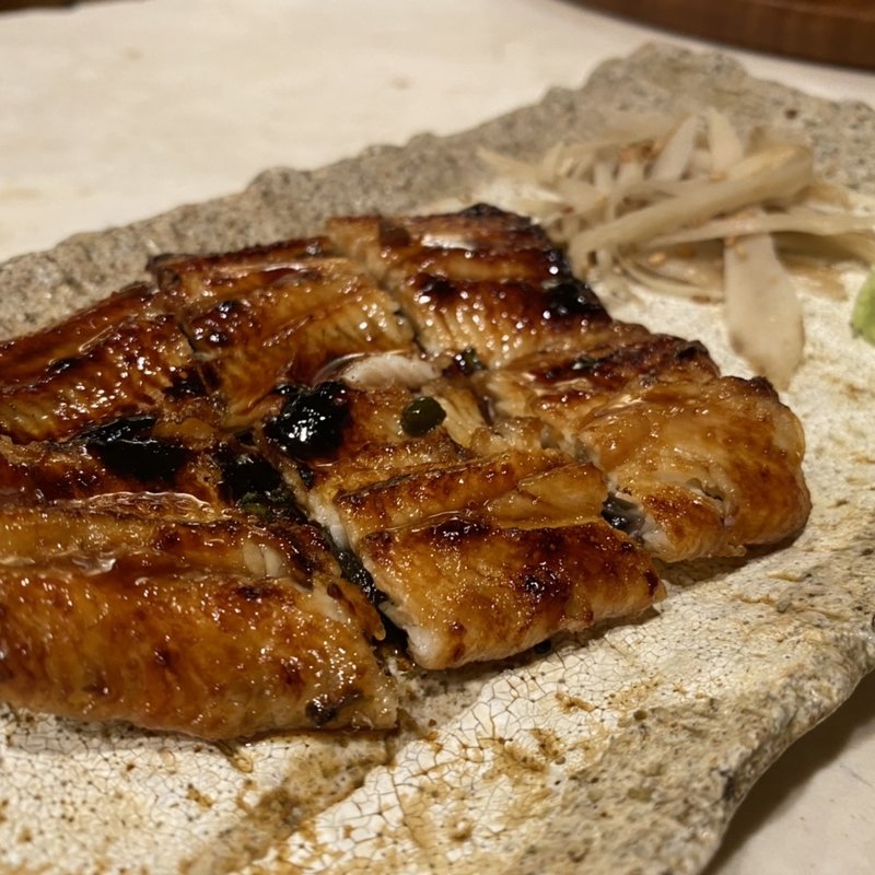 鰻の山椒焼き(銀座 しまだ)