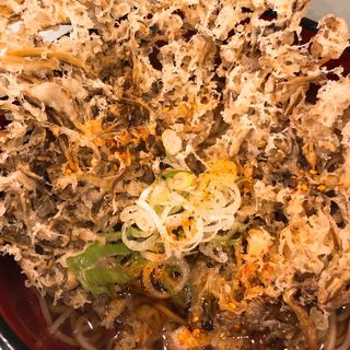 まいたけ天玉そば(そば うどん おくとね)