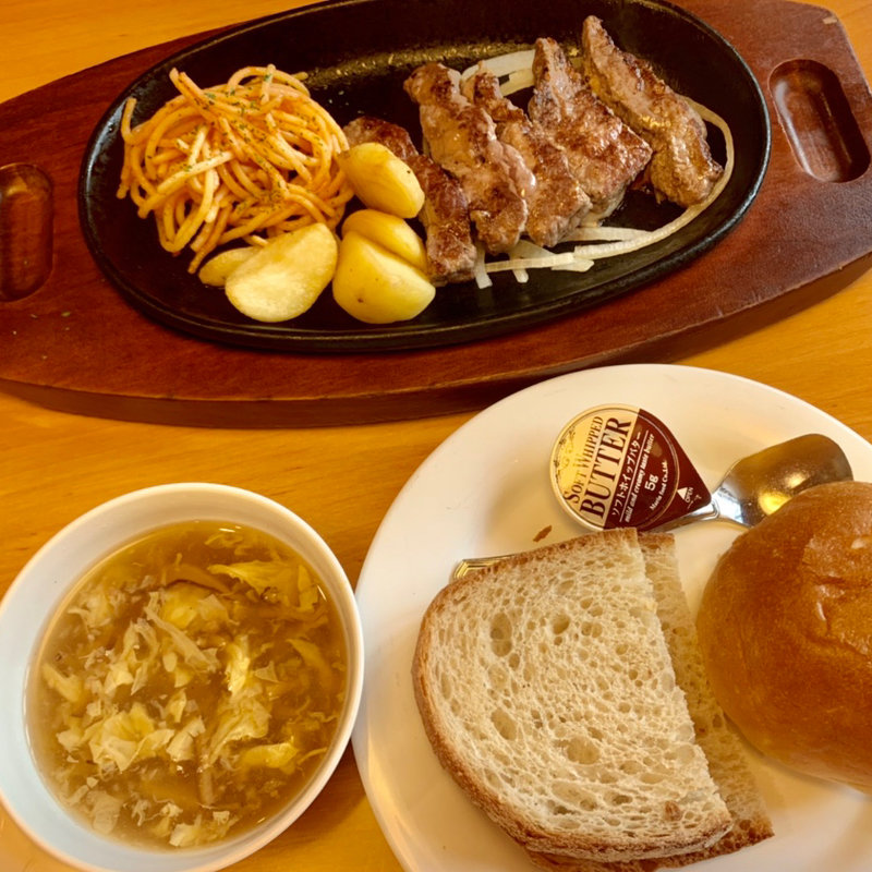 リブロースステーキランチ(ステーキ宮 東金店)