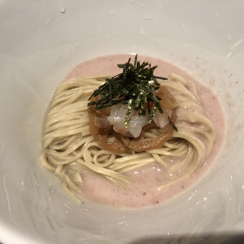 7種の魚介白湯和えつけ麺2(麺と心 7 )