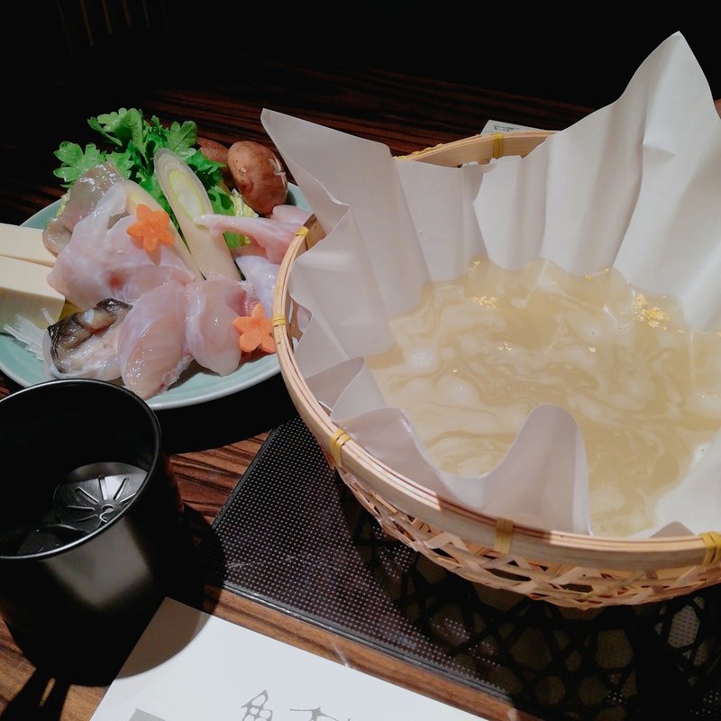 ふぐ鍋(玄品 大阪北新地)