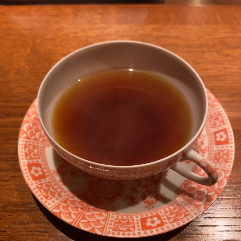 福多亭特別コース　黒毛和牛の特製コンソメスープ(北新地 福多亭)