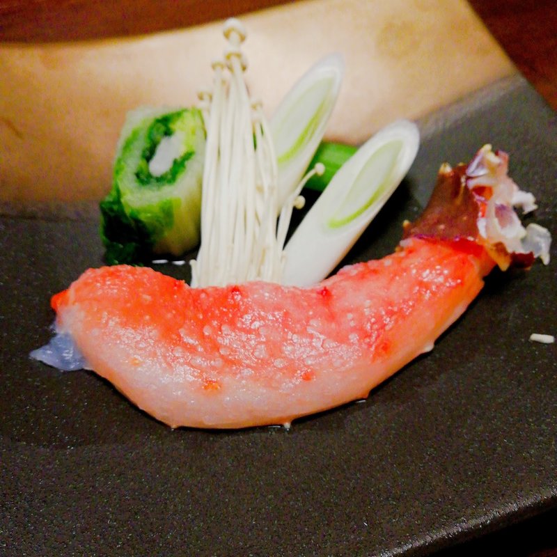 蟹しゃぶ(氷雪の門)