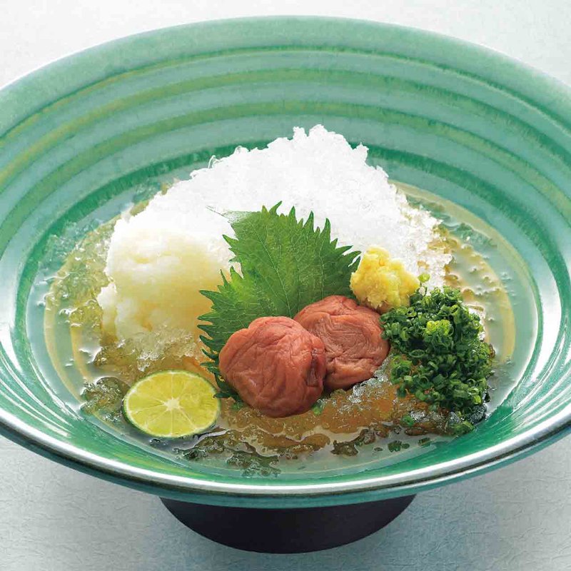 紀州南高梅のおうどん(つるとんたん 本町楼)