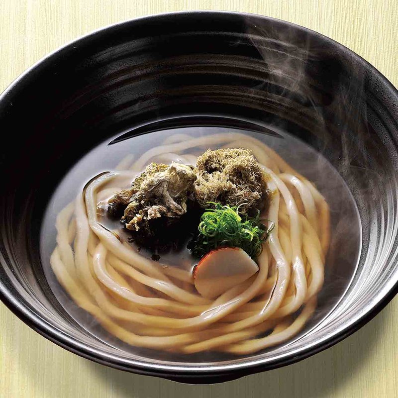昆布のおうどん(つるとんたん 本町楼)
