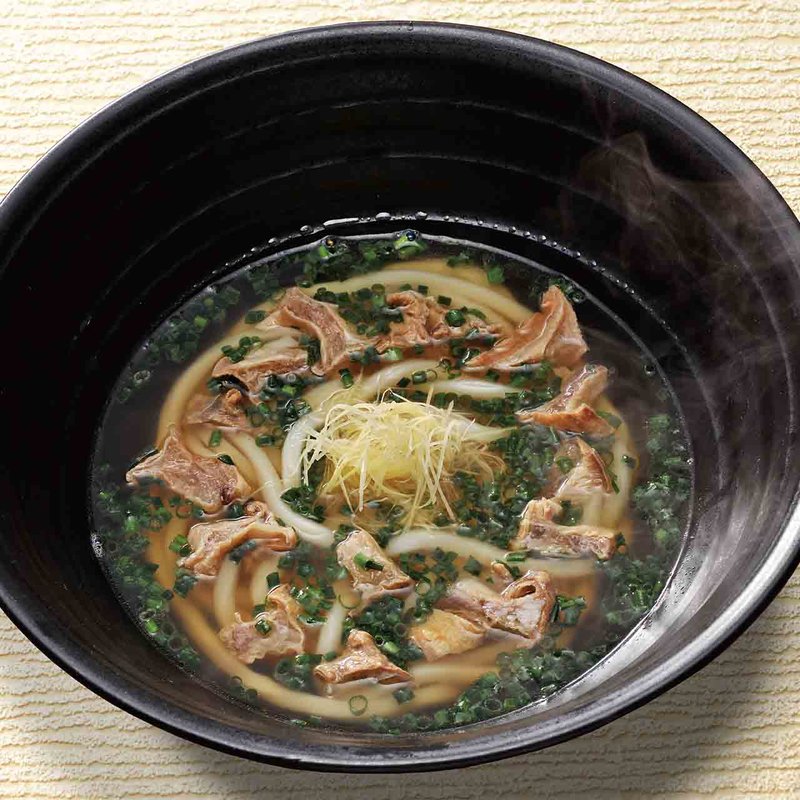 浪花 脂かすのおうどん(つるとんたん 本町楼)