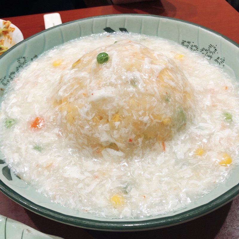 カニあんかけチャーハン(香酒縁 五反田店)
