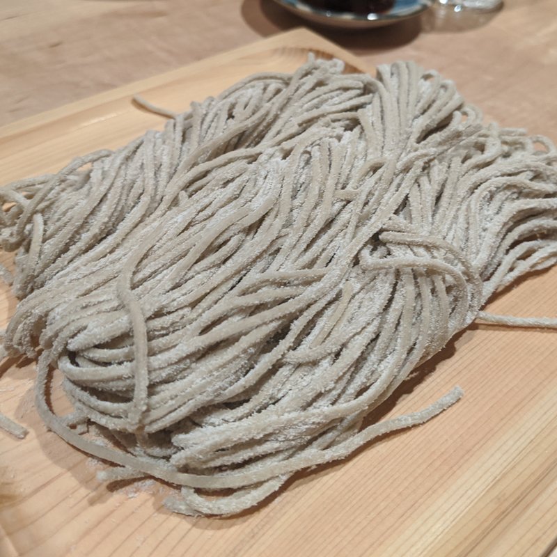 〆そば(馬刺料理と季節の割烹 そま莉)