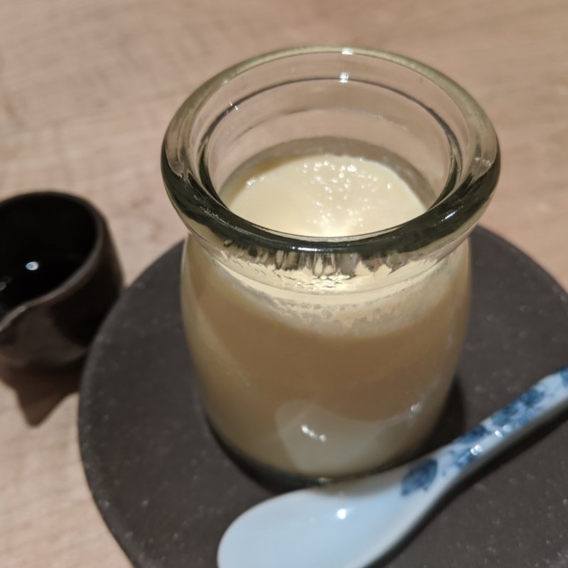 プリン(馬刺料理と季節の割烹 そま莉)
