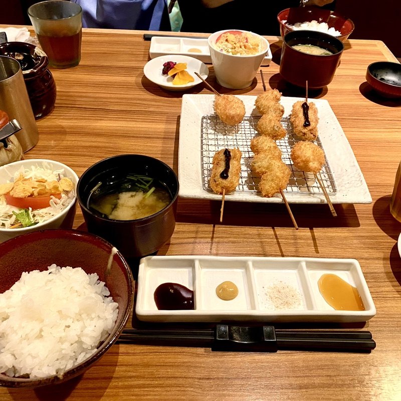 庵ランチ(揚八 グランフロント大阪店)