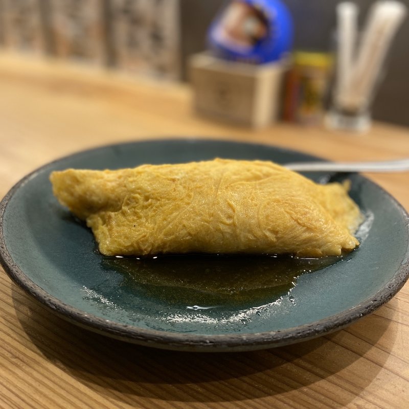 だるま納豆のオムレツ(どてMANIA)