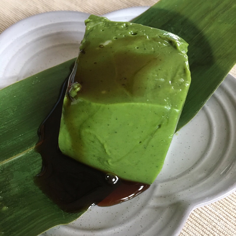 抹茶葛練り餅(茶寮 煉)