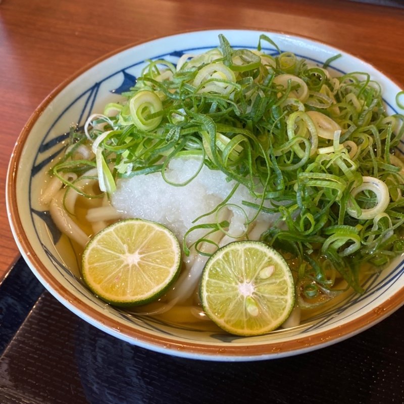 すだちおろし冷かけうどん(丸亀製麺 近江八幡店 )