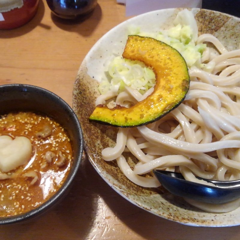 冷担つけカレーうどん(自家製麺 うどん五葵（ITSUKI）)