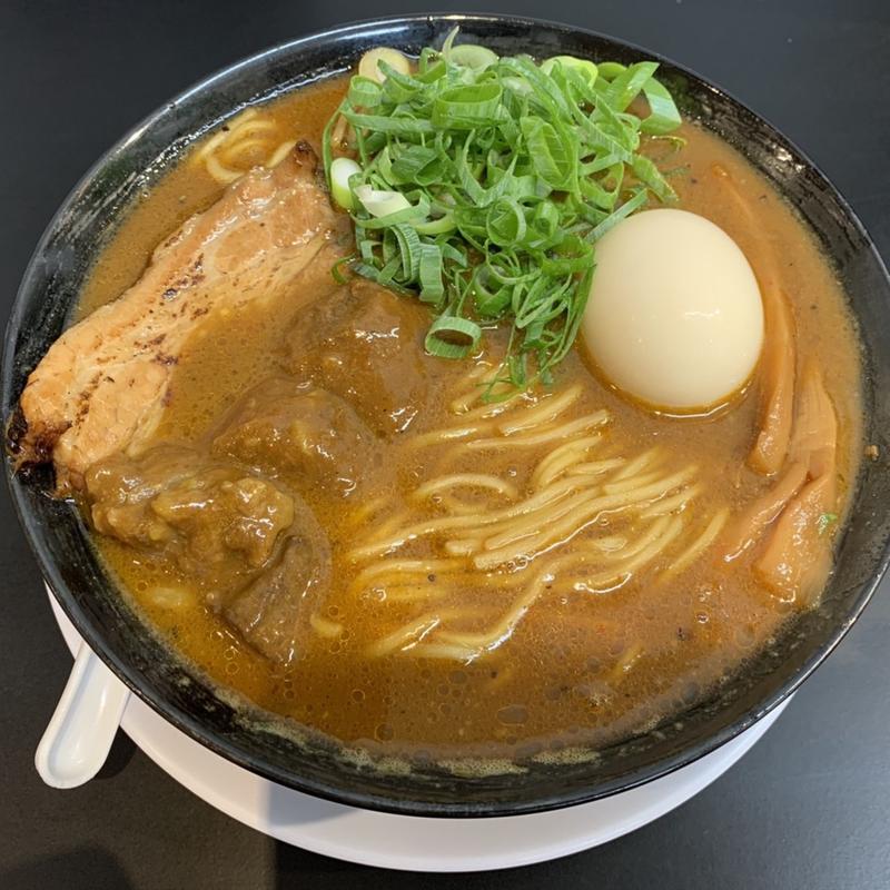 咖哩拉麺 並(「支那そば」 灯が花 幸奴)