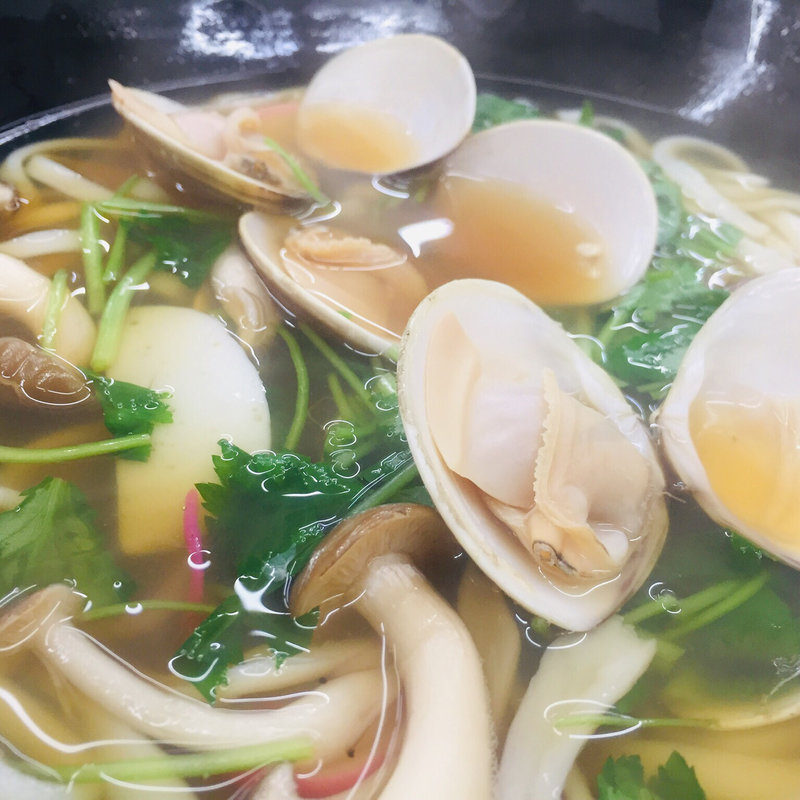 はまぐりうどん(谷九ふる里)