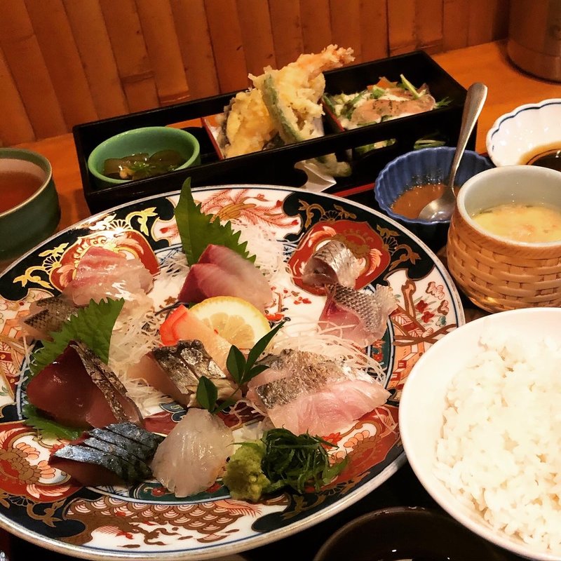 刺身定食(喰しん房 松むら)