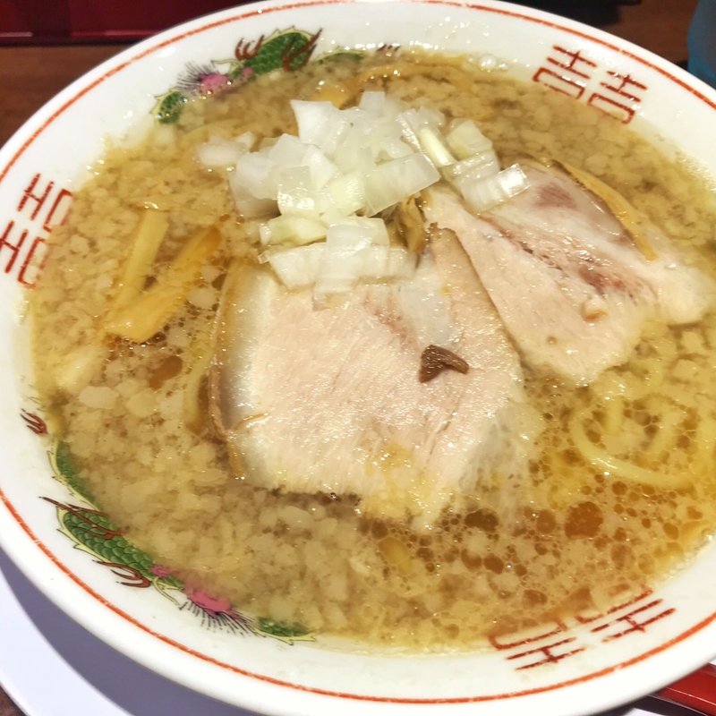 背脂中華そば(新潟発祥 中華そば なおじ 東陽町)