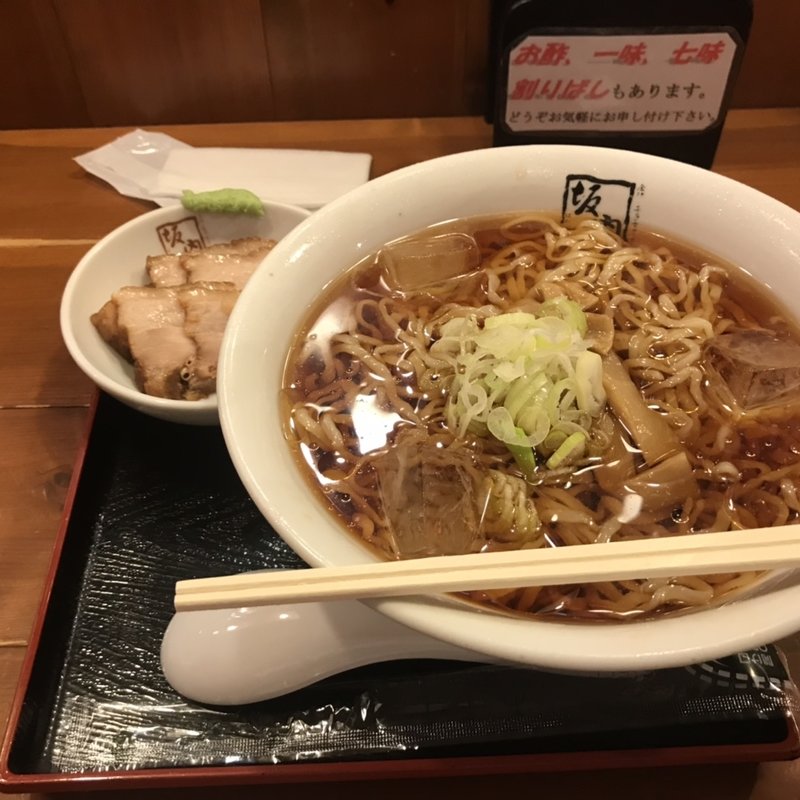 和風冷やしラーメン（大盛）(坂内食堂 京都店 （喜多方ラーメン）)