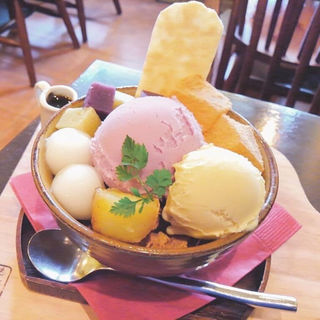 おいも鎌倉パフェ(おいもカフェ 金糸雀)