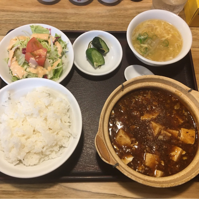 土鍋麻婆豆腐定食(福星門 （フクセイモン）)