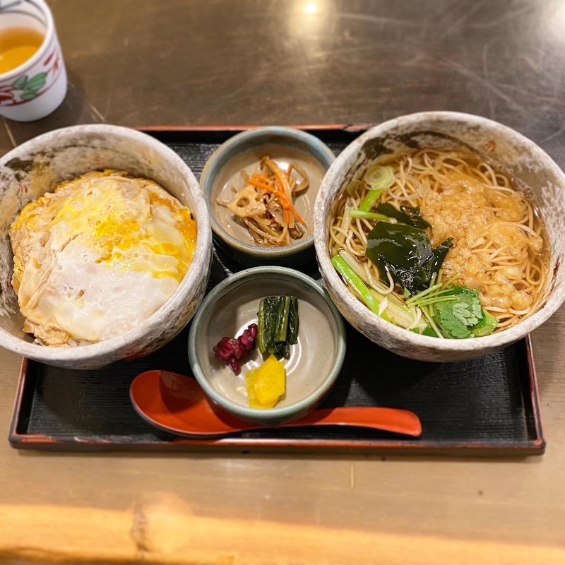 カツ丼セット(丸屋)