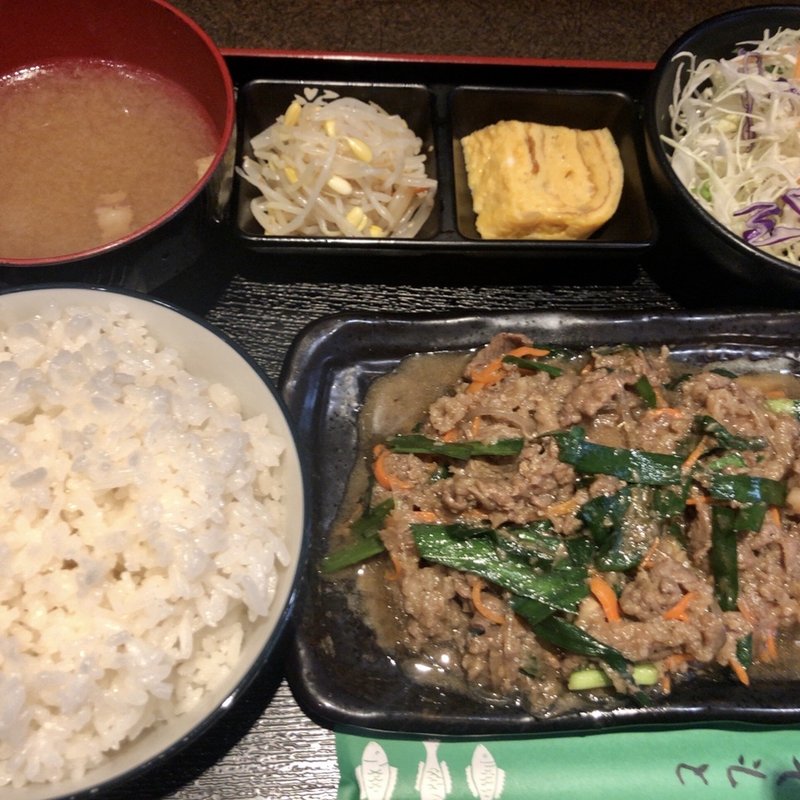 プルコギ定食(うわさのへそんちゃん)