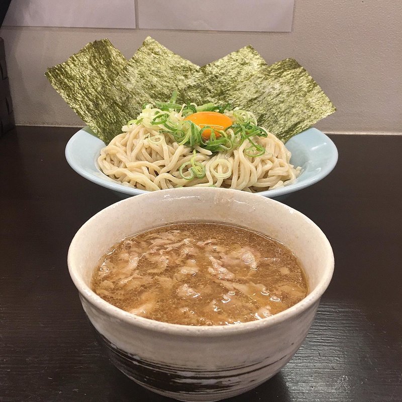 徳島豚骨醤油風つけ麺(限定)(博多とんこつ 豚の足跡)