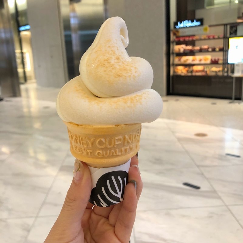 本実堂ソフト　深煎りきな粉×濃厚バニラミックス(HONMIDO 本実堂)