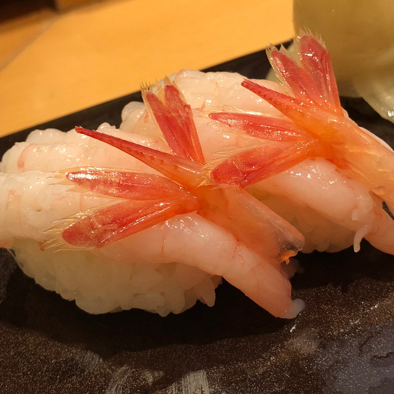 甘エビ(新宿栄寿司 本店)