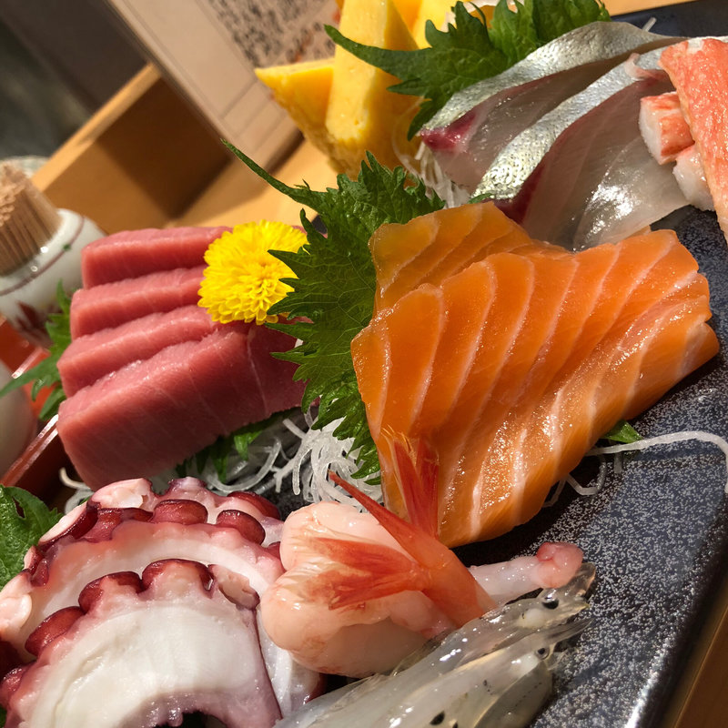 ゲタ刺し(新宿栄寿司 本店)