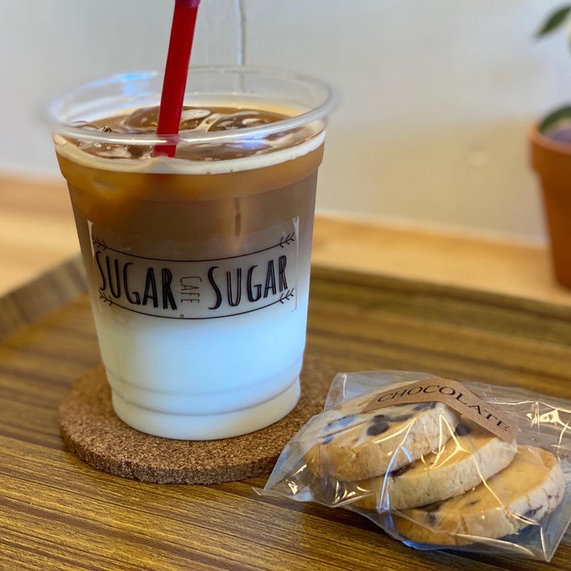 カフェラテ（HOT/ICE）M(SUGAR SUGAR cafe)
