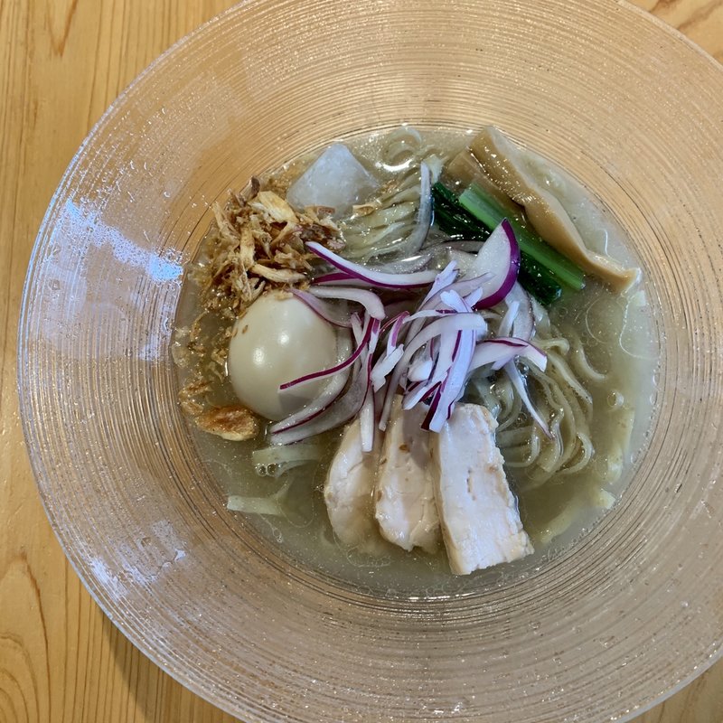 煮干冷やしらーめん(麺屋 さくら井)