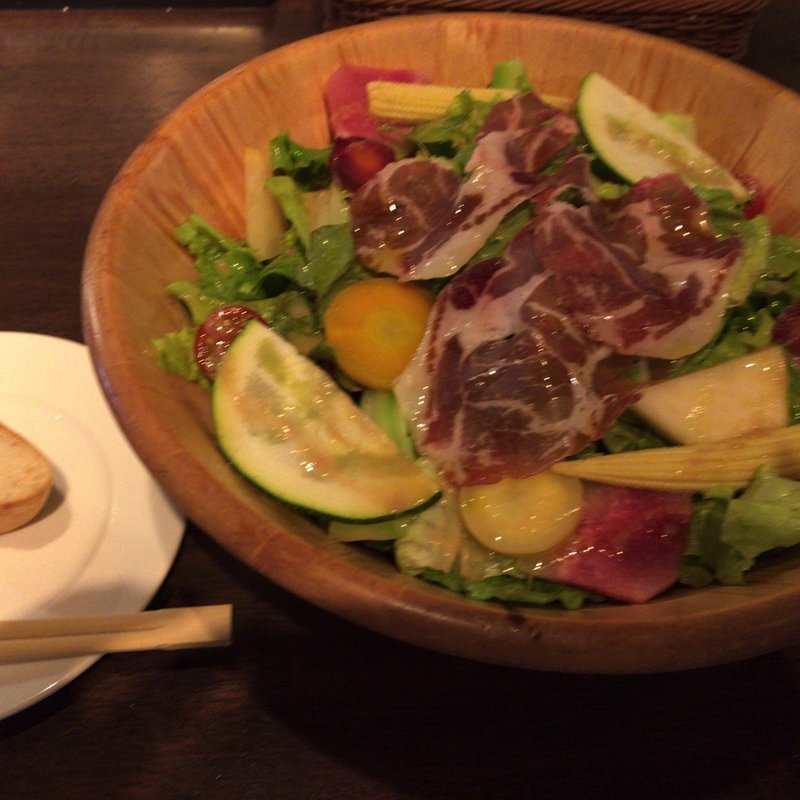 サラダランチ(beer /& wine厨房　tamaya八丁堀店)