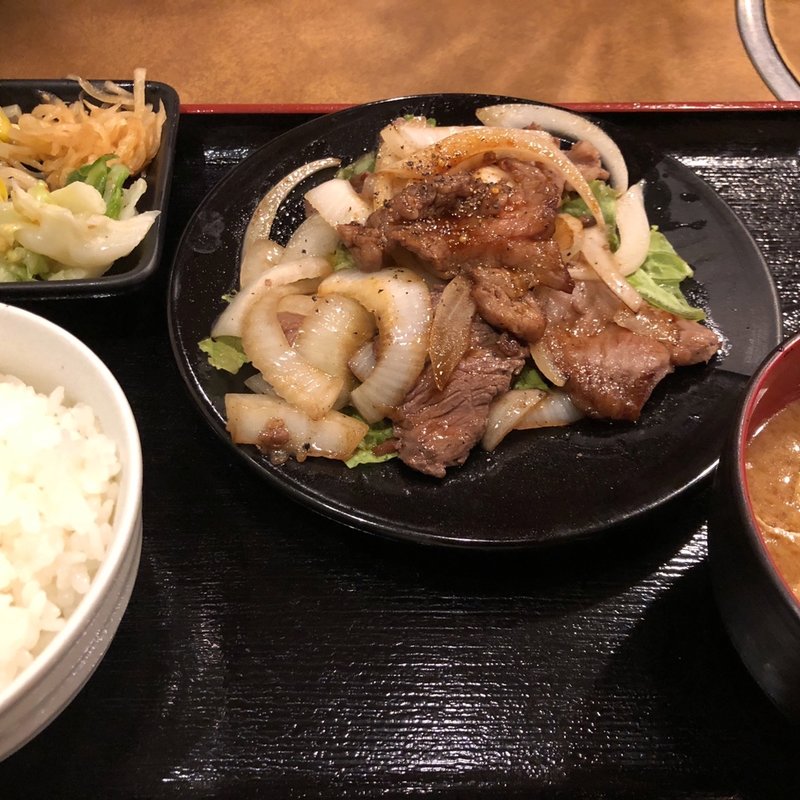 焼肉定食(天野精肉店直営 甲州天山)