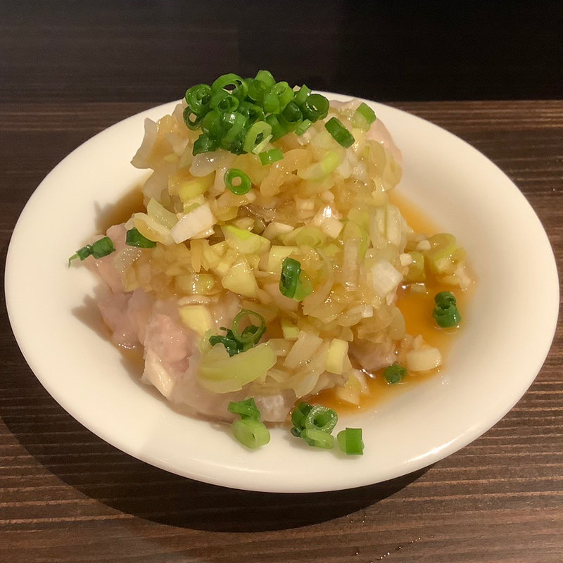 蒸し鶏(シマウマ大飯店)
