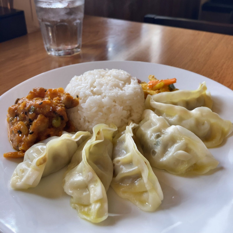 ネパール餃子定食(ソルティー モード （Soaltee Mode）)