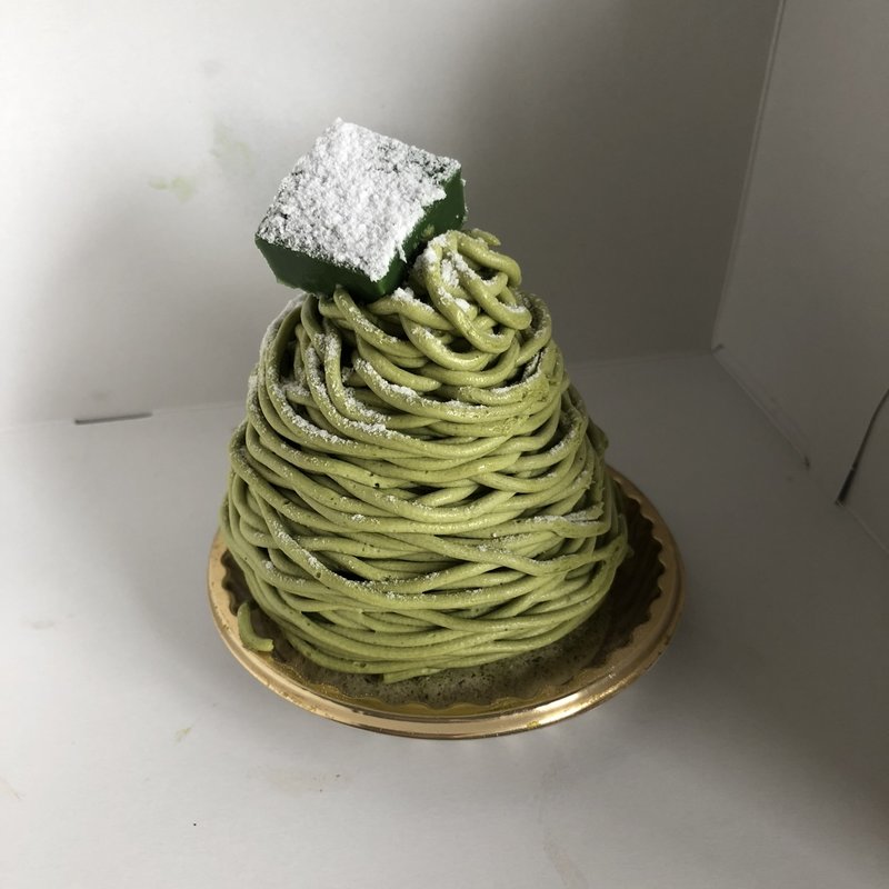 抹茶モンブラン(キャトル 柿の木坂 本店)